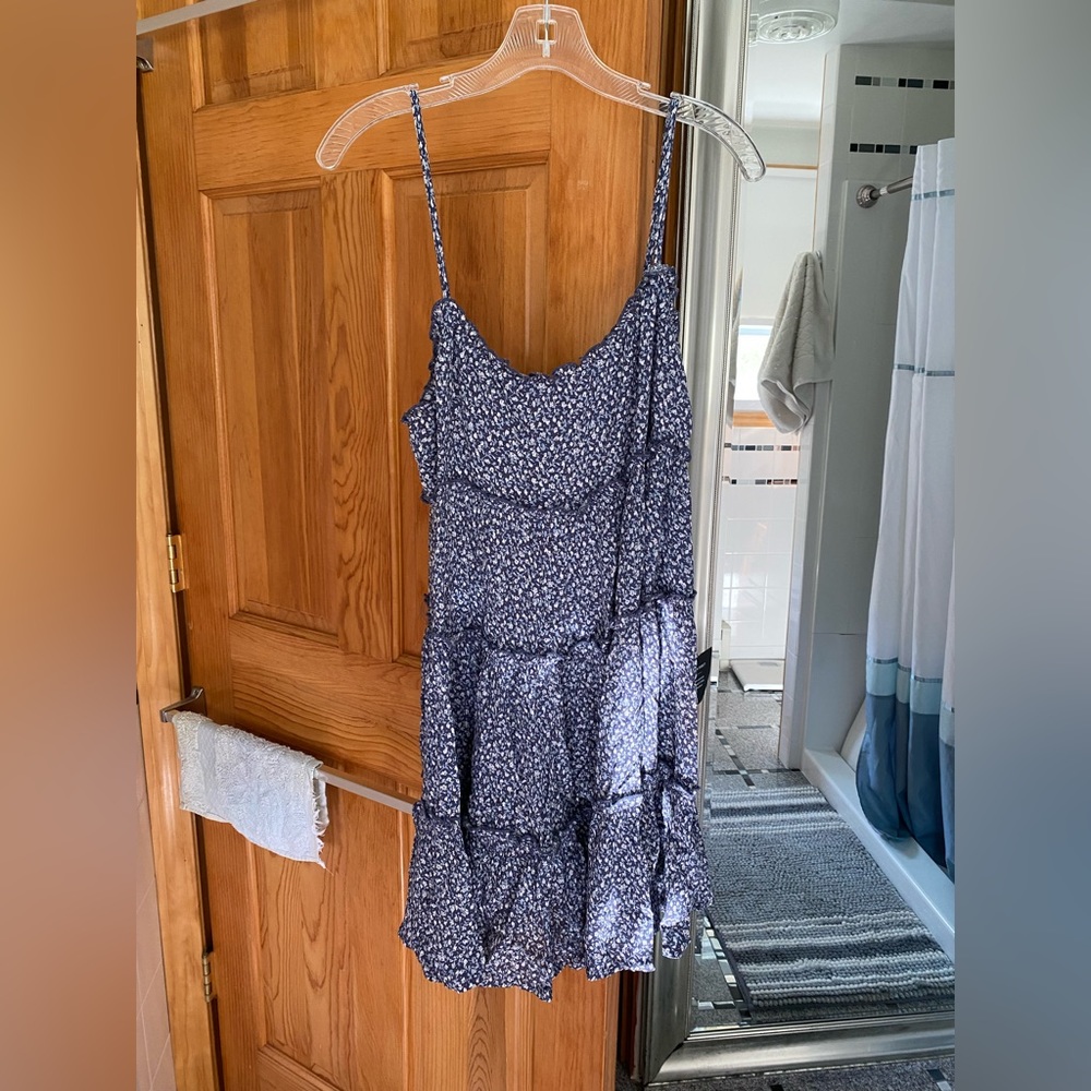 NWT lulus floral print babydoll dress